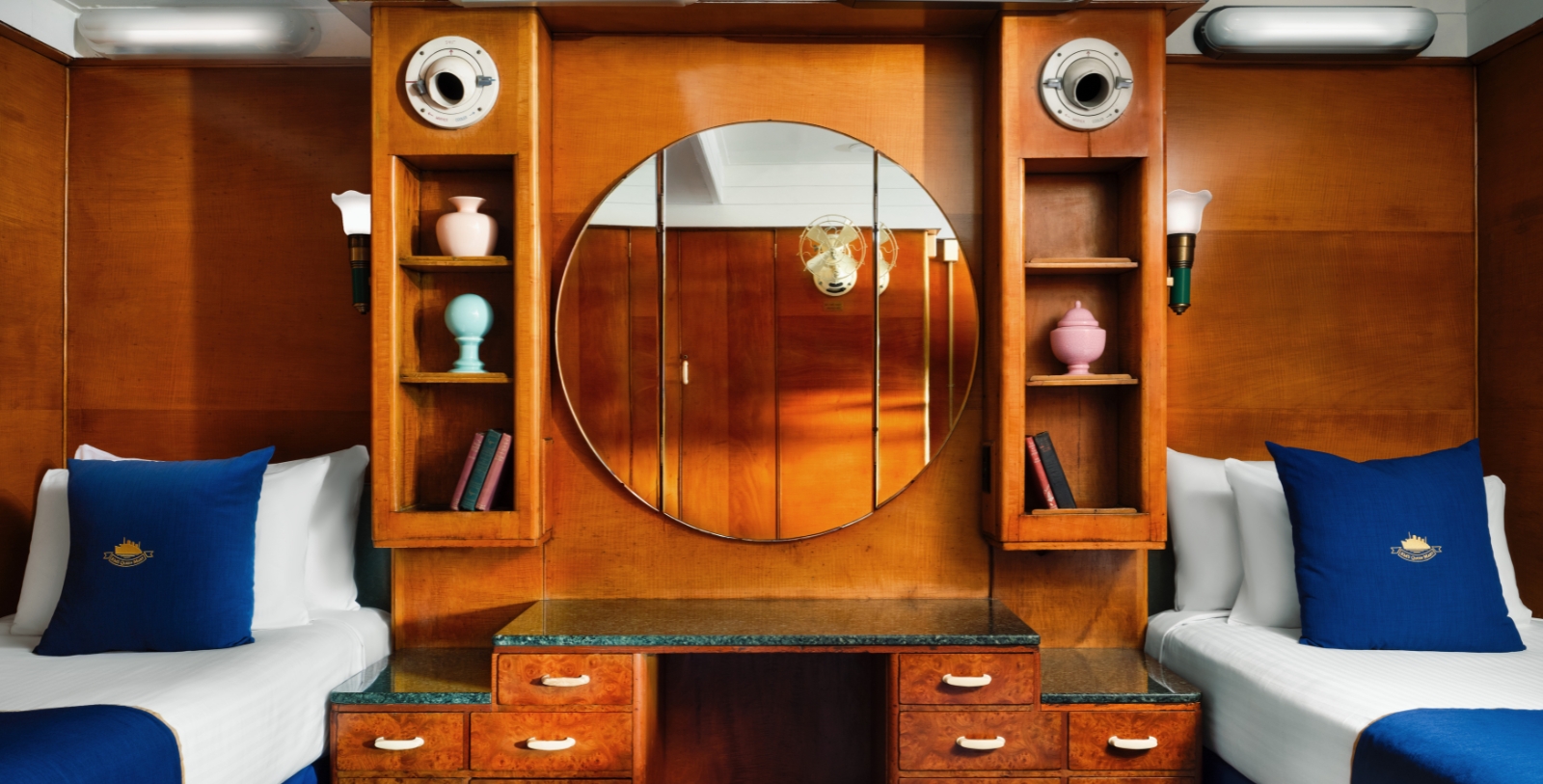a mirror on a wall