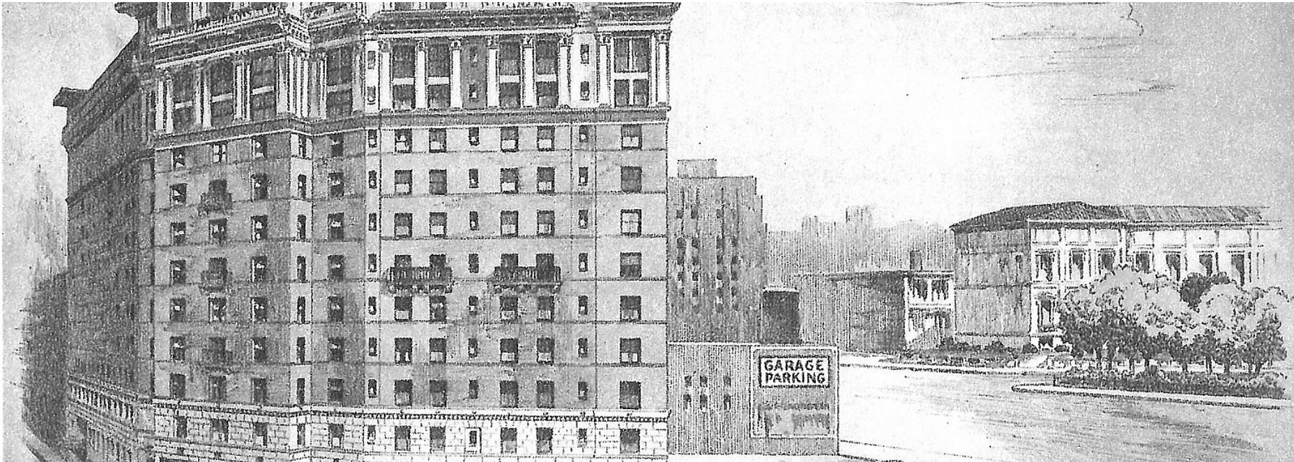 a building with many windows