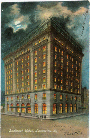 a building with many windows