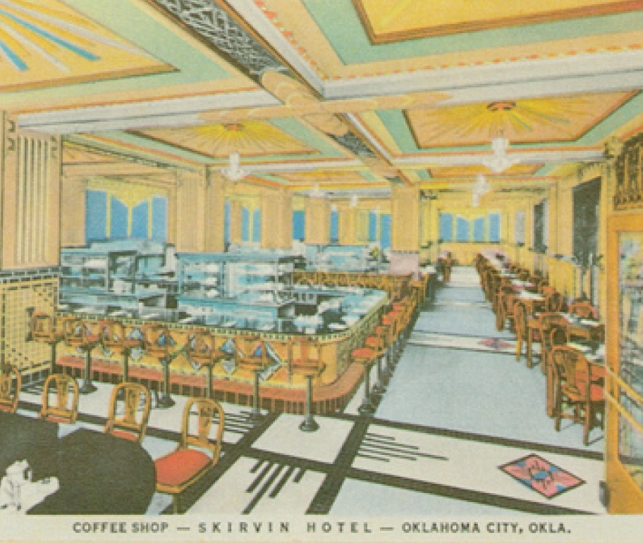 an art deco restaurant
