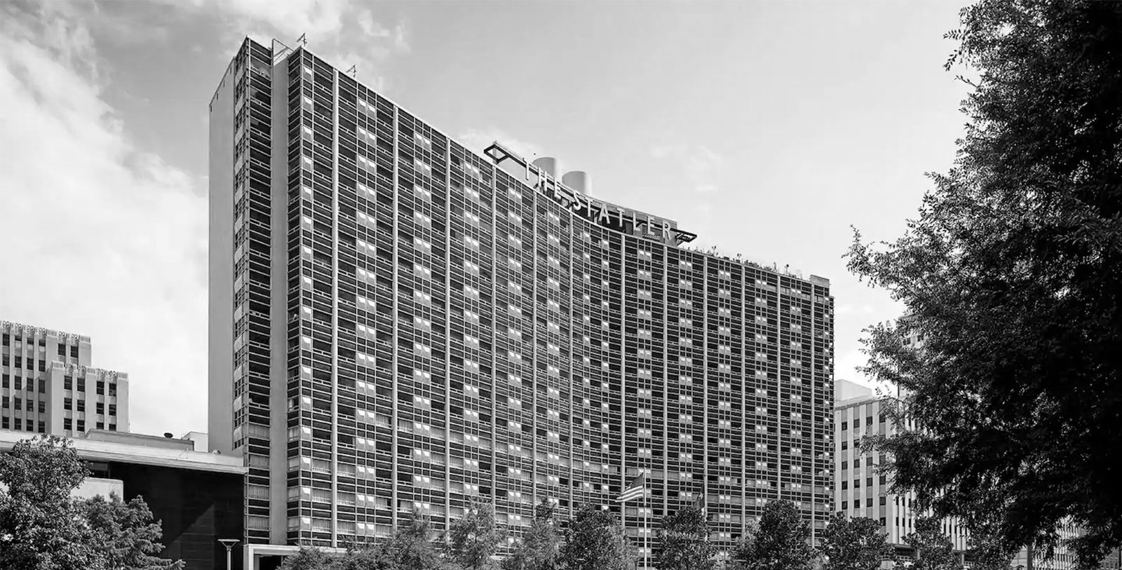 a tall building with many windows