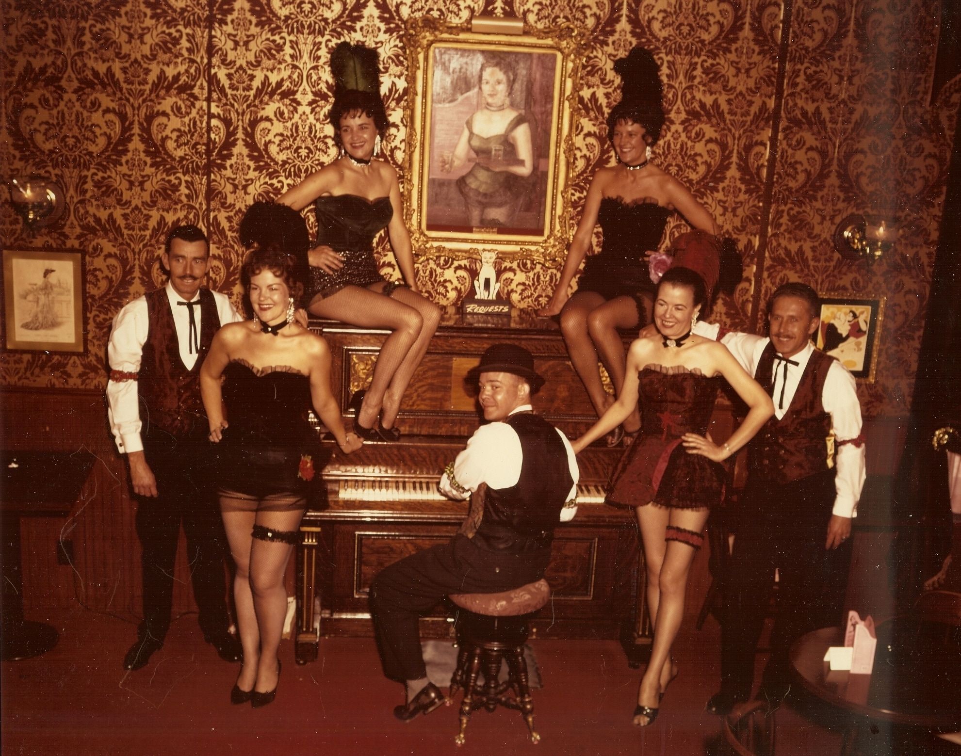 a group of people posing for a photo