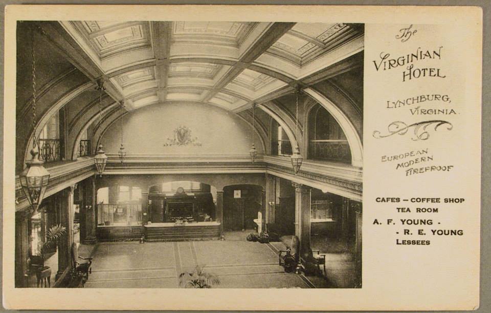 an old photo of a room