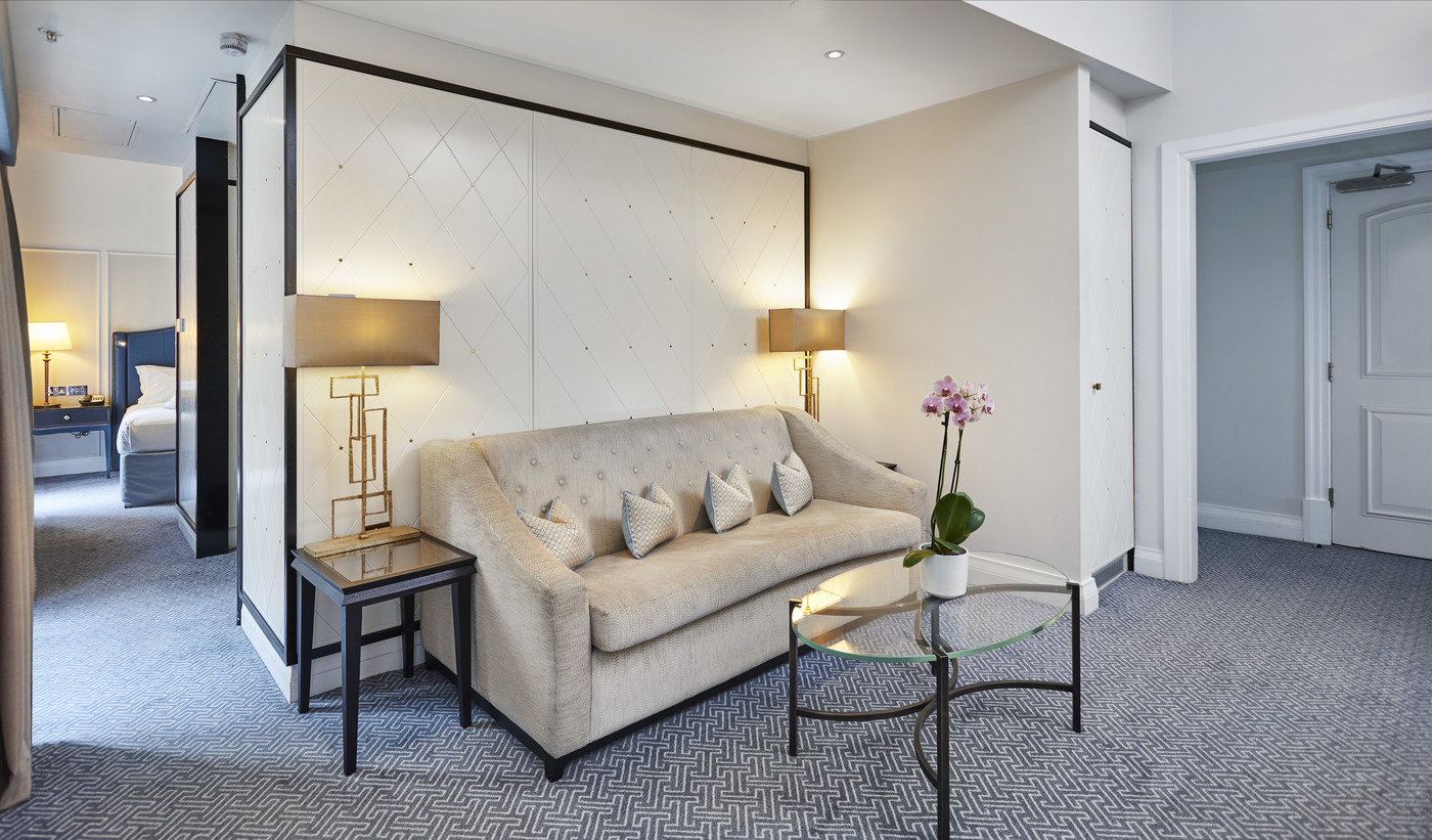 a couch in a room