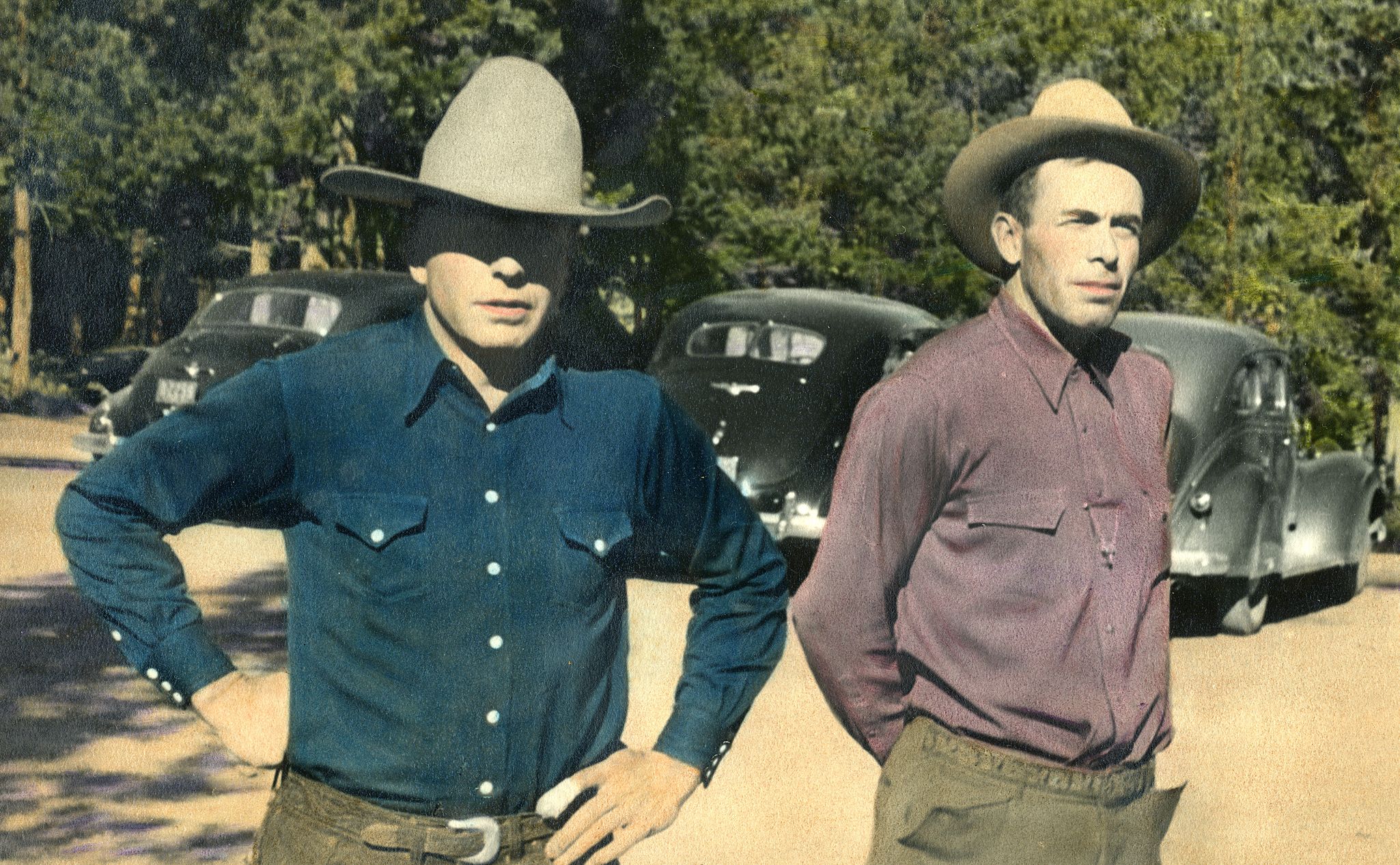 historical image of jess and john wort the wort hotel jackson wyoming_high