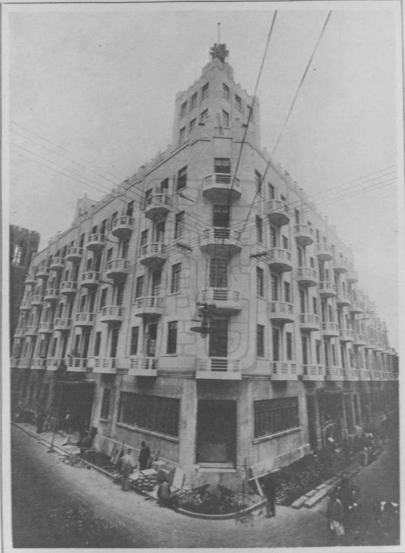 a building with many balconies