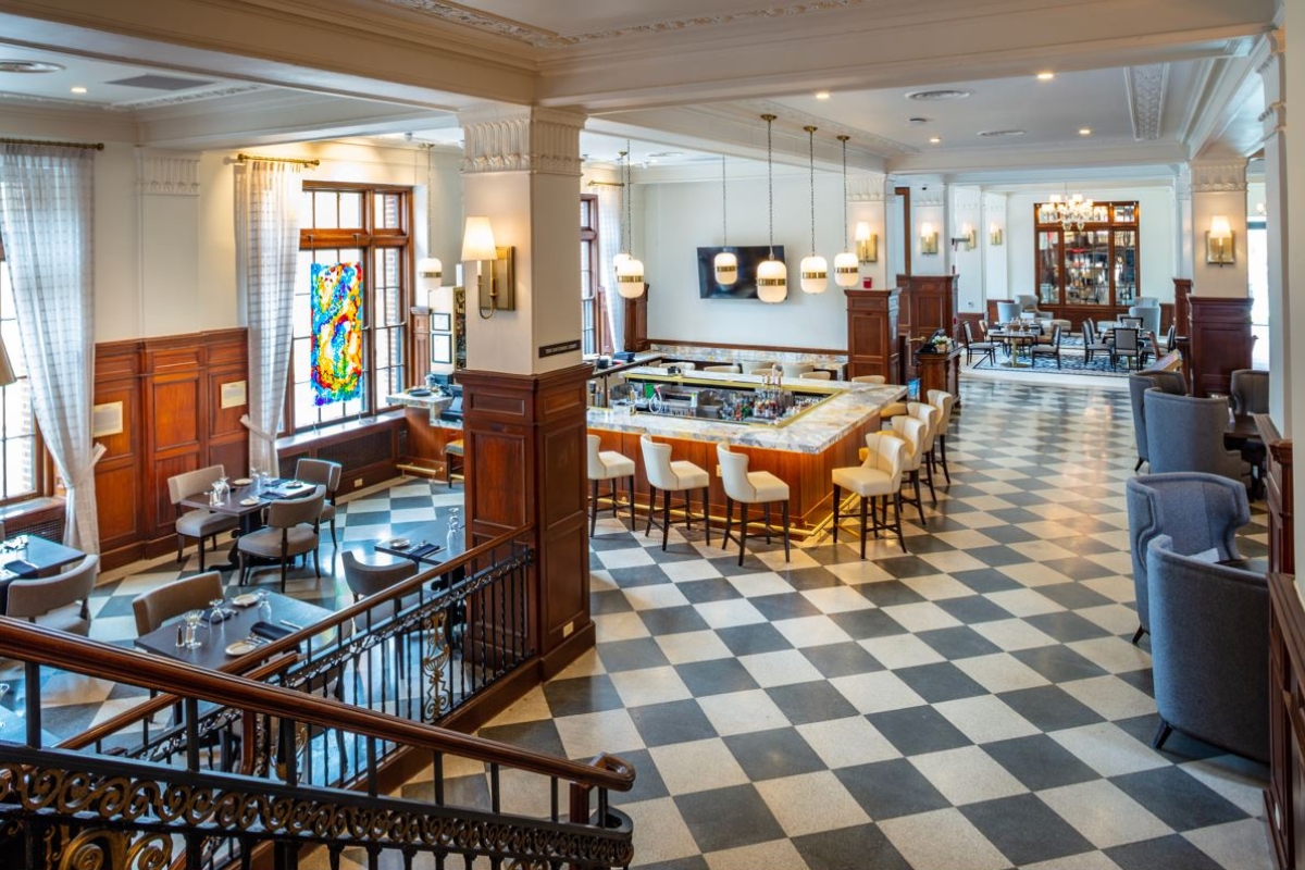 Image of Lobby Restaurant at The Yorktowne Hotel, Tapestry Collection by Hilton, 1925, a Member of Historic Hotels of America in York, Pennsylvania.
