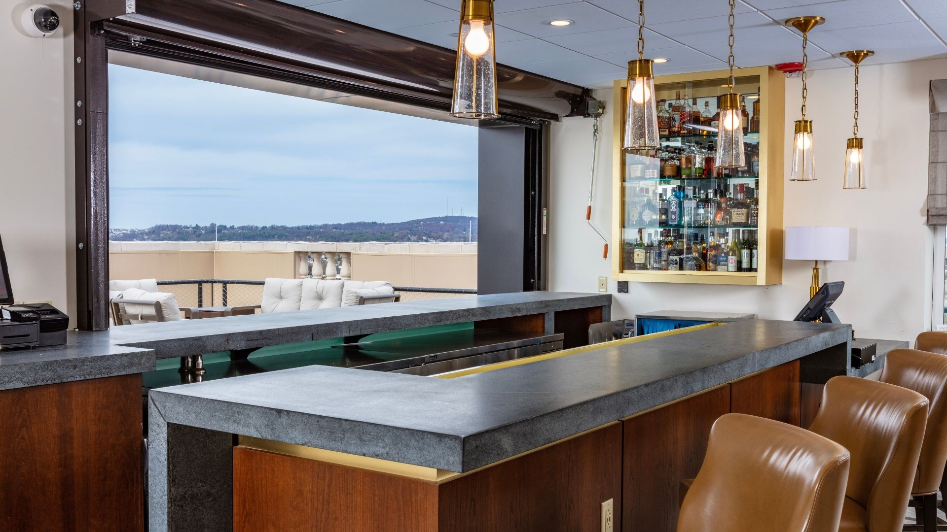 Image of Rooftop Bar at The Yorktowne Hotel, Tapestry Collection by Hilton, 1925, a Member of Historic Hotels of America in York, Pennsylvania.