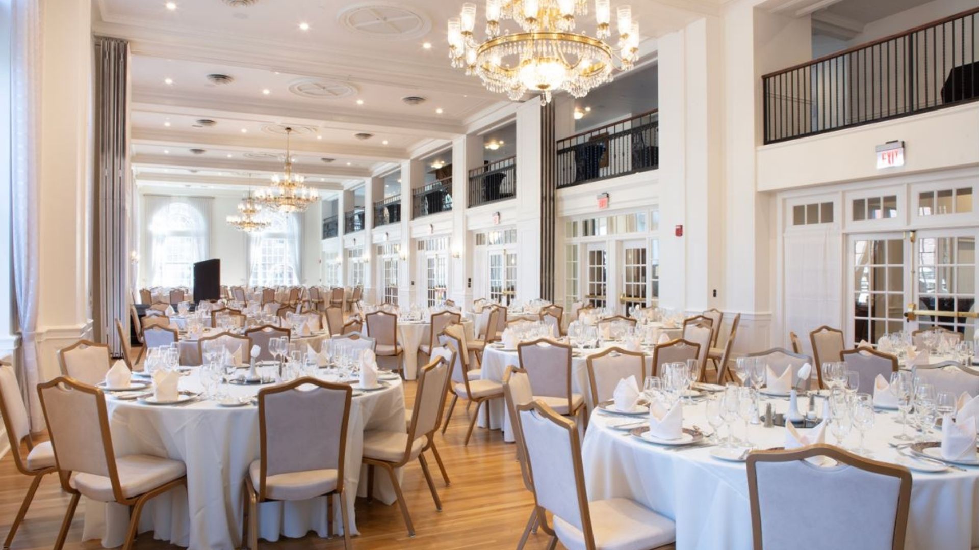 Image of the WellSpan Ballroom of The Yorktowne Hotel, Tapestry Collection by Hilton, 1925, a Member of Historic Hotels of America in York, Pennsylvania.