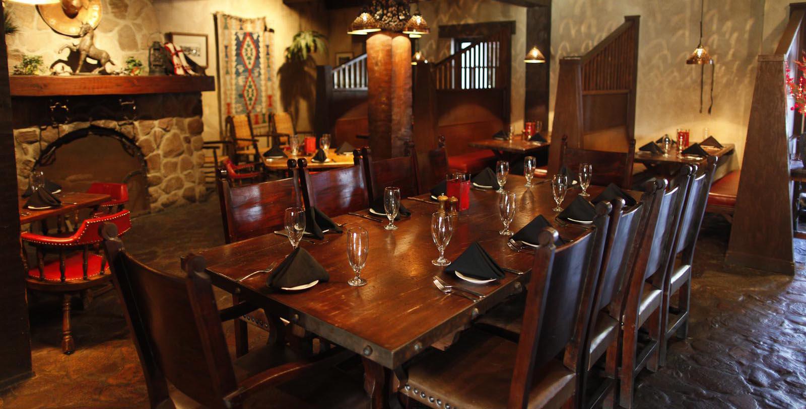a table set for a dinner party